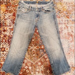 7 For All Mankind Crop Flare